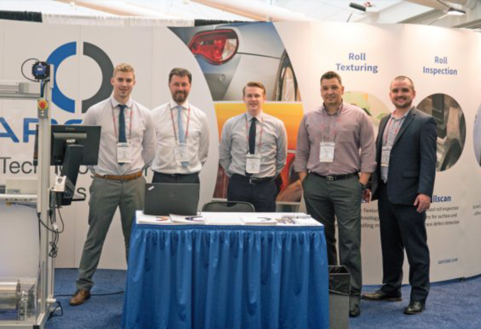 Group of sales team at AISTech 2019, Pittsburgh