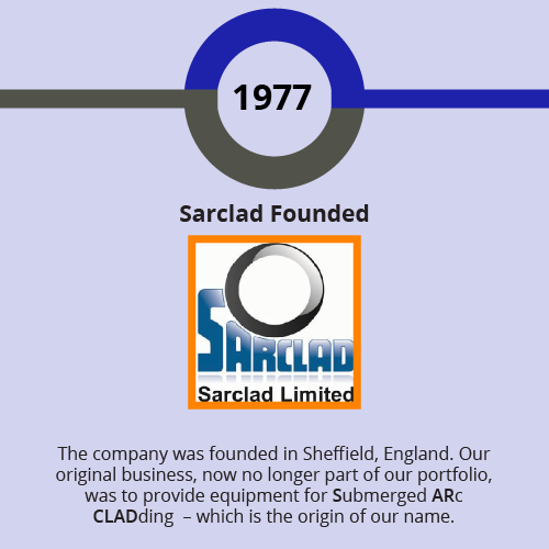 Sarclad was founded in 1977