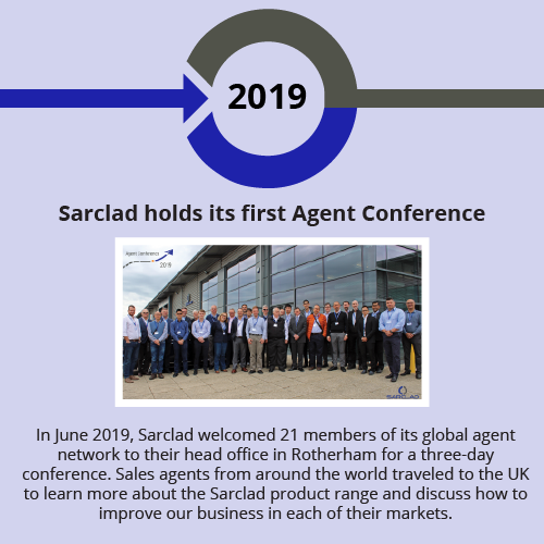Sarclad hosts its first agent conference in 2019